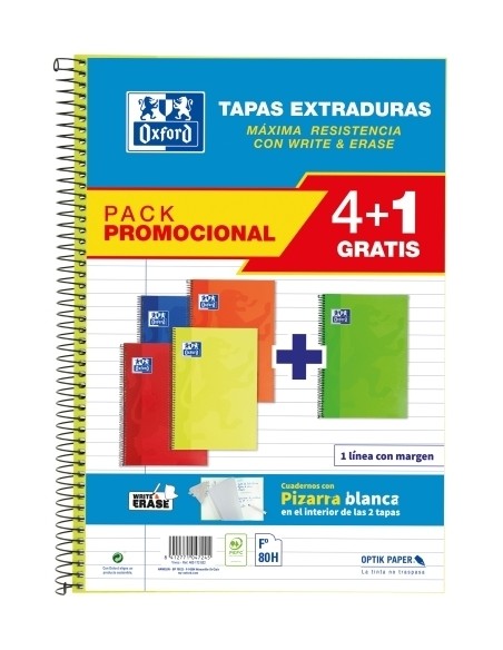 BLOCK OXF.SCH.EXTRA Fº 80h HZ. PK.4+1